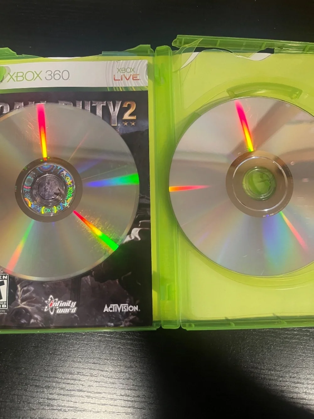 Call of Duty 2 - Special Edition Platinum Hits (Microsoft Xbox 360, 2005) 2 Disc